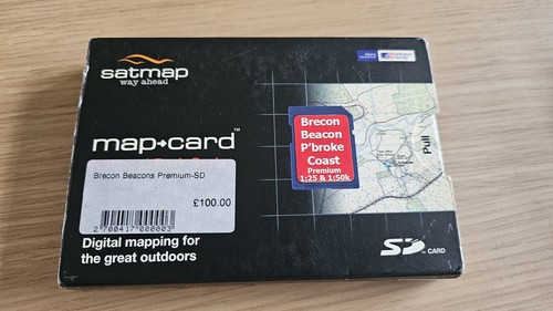 Satmap 50k 25k brecon - 1:50k,