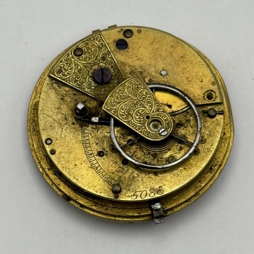 Fusee pocket watch movement - pocket,