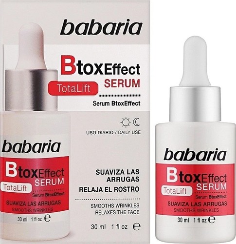 Babaria botox effect - babaria, serum