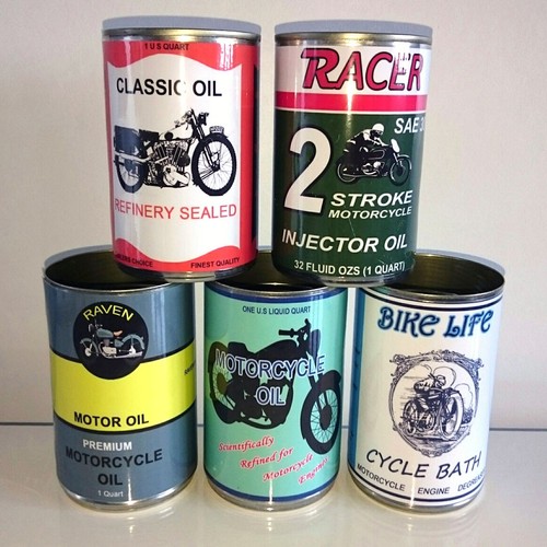 Vintage replica motor oil - vintage,