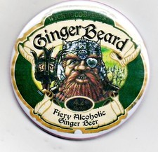 Ginger Beard Fridge Magnet