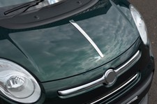 Chrome Bonnet Hood Accent Trim Strip To Fit Fiat 500L (2012+)