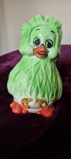 Rare Vintage Keith Harris Orville Duck Money Box Piggy Bank + Stopper