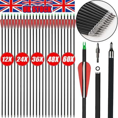60pcs 30inch carbon arrows - 12-60pcs,