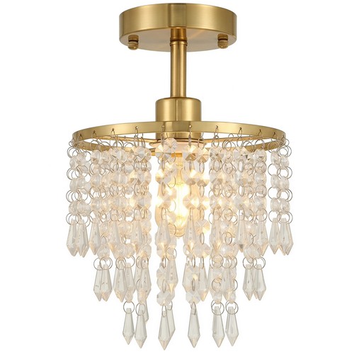 Homcom crystal ceiling light - homcom,