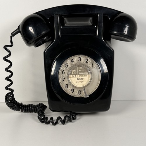 Vintage gpo wall phone 741 - phone,