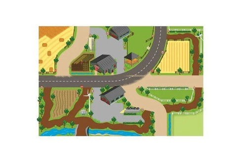 Kids globe farm play mat - farm,