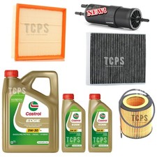 FOR BMW M2 F87 15-21 FULL SERVICE KIT CASTROL EDGE 7L 5W30
