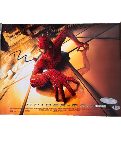 Tobey maguire signed - maguire,