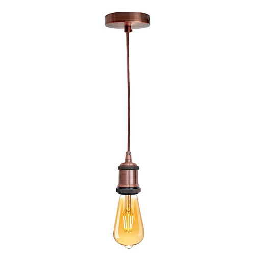 Vintage industrial pendant - vintage,
