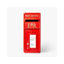 Post Box Red ER with Lock Wall