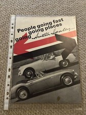 AUSTIN HEALEY SPRITE Mk III & 3000 Mk III Car Sales Brochure c1965 #2318