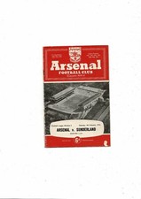1955/56 Arsenal v Sunderland