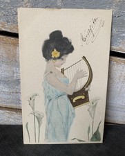RAPHAEL KIRCHNER  ART NOUVEAU GLAMOUR POSTCARD c1901  Pub M.M vienne 
