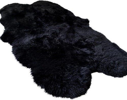 Woolous black sheepskin - woolous,