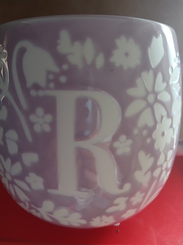 Purple flower mug red box - ,