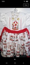 girls handmade smocked dress