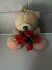Vintage retro plush bear - retro,