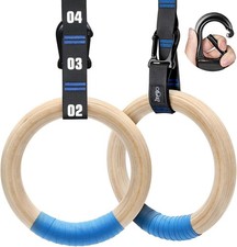 Wooden Gymnastic Rings with