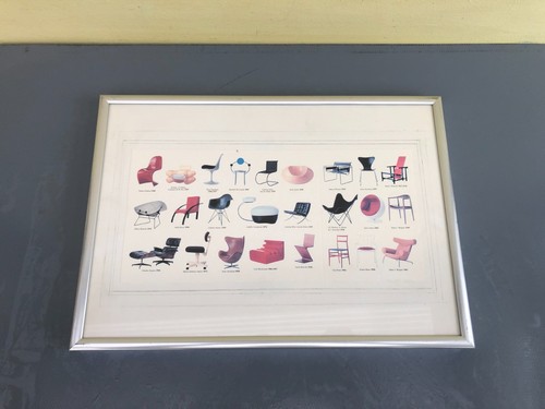 Vintage framed the chair - vintage,