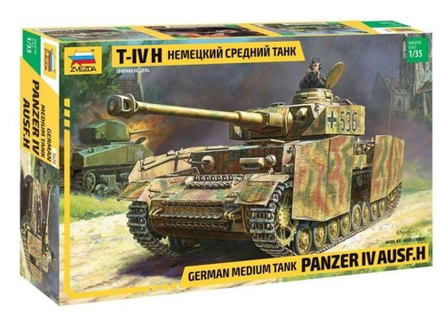 Zvezda 3620 panzer iv - zvezda, 1/35