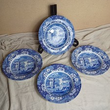 4 x SPODE Blue Italian pasta