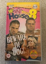 WWE IN YOUR HOUSE 8 VHS