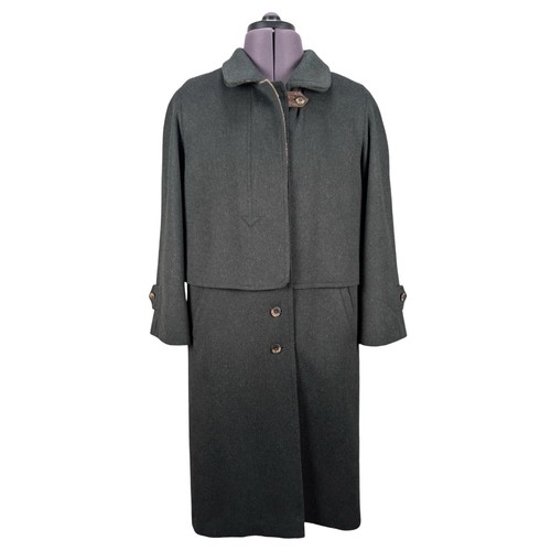 May toscana loden wool coat - wool,