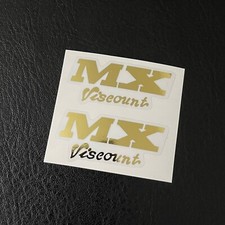 Viscount bmx seat decals - viscount,