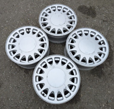 Genuine Saab 900 9000 15" Alloy Wheels 8958910 with Centre caps 8987620-A