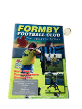 Football programme formby - programme, vs