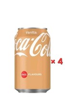 Coca Cola Vanilla Can 330ml x