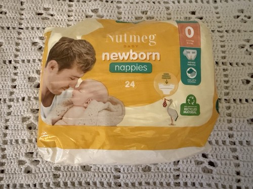 Nutmeg baby newborn nappies - baby,