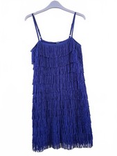 H&M Purple Tiered Fringe