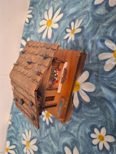 Vintage swiss chalet musical - chalet,