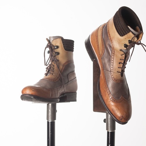 Musto boots brown leather - musto,