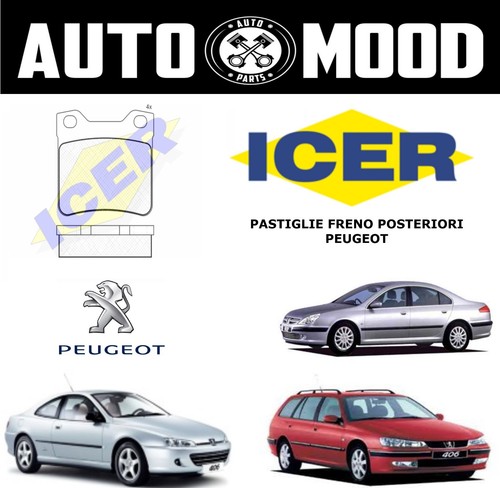 Peugeot rear brake pads 406 - peugeot,