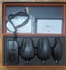 Fox Micron RX+ Bite Alarm Set with Remote Receiver Excellent Used Condition