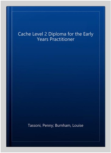 Cache level diploma for the - level,