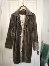 Nomads Velvet Printed Coat. 1005