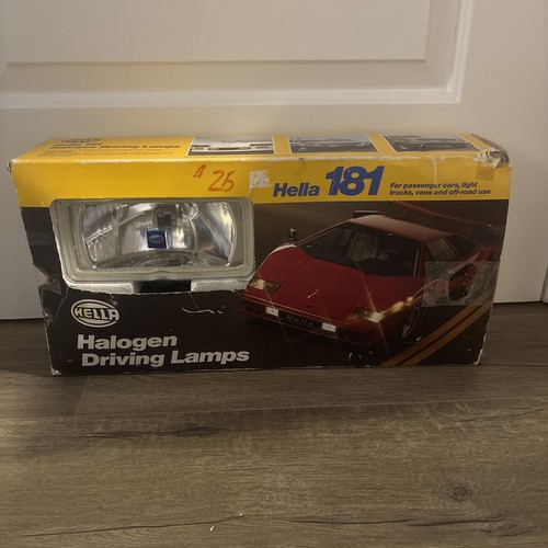 Nos vintage hella 181 - nos, halogen