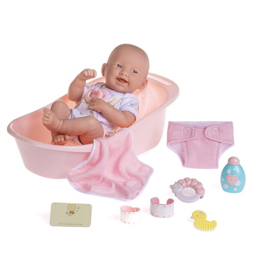 18570 doll newborn - 18570, bath,