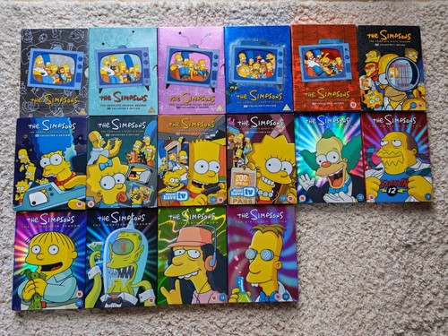 The simpsons dvd series - simpsons,