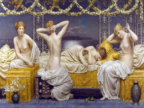Summer night nude - girls, a