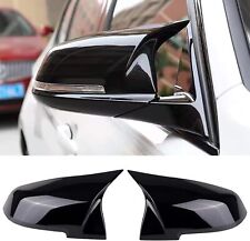 WING MIRROR COVER CAP GLOSSY BLACK FOR BMW F20 F21 F30 F31 F32 F36 X1 E84 F87 UK