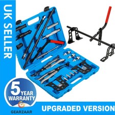 39pcs Cylinder Head Service Tool Set Valve Spring Compressor Removal Installer