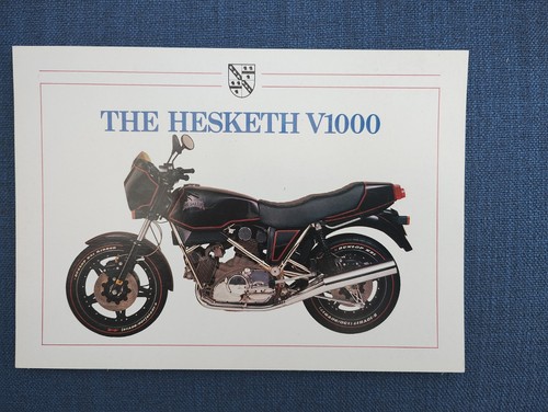 Hesketh v1000 publicity - v1000,