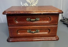 Vintage Wooden Jewellery Box