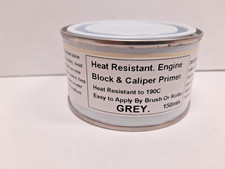 1 x 150ml Heat Resistant ENGINE BLOCK PRIMER PAINT.  Grey.  Brush  Roller Spray