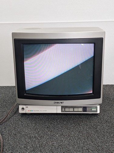 Sony trinitron color tv - trinitron,